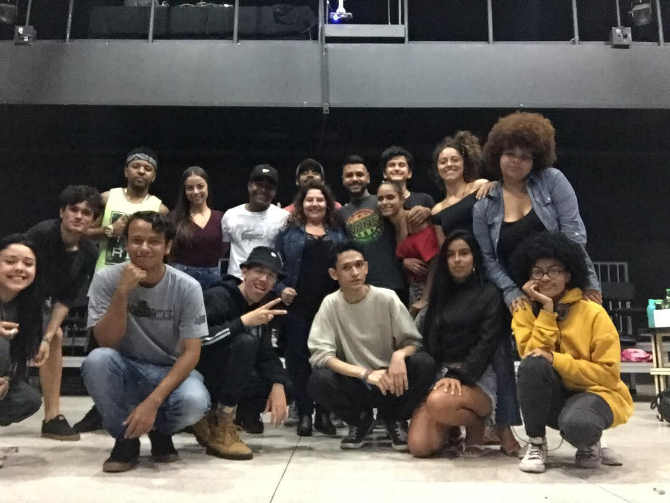 Bastidores da gravação